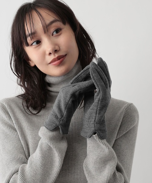 FOUND GOOD（ファウンドグッド）の「シンプルテブクロ2（手袋・レディース・グレー系8/ブラック/パープル系5・FREE）」の2枚目の写真