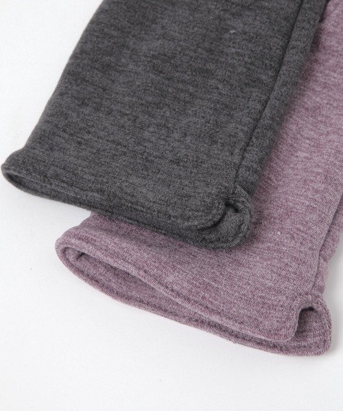 FOUND GOOD（ファウンドグッド）の「シンプルテブクロ2（手袋・レディース・グレー系8/ブラック/パープル系5・FREE）」の6枚目の写真