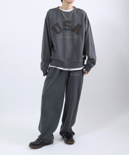 セール】セットアップ対応 USAカモフラロゴアップリケ ピグメント