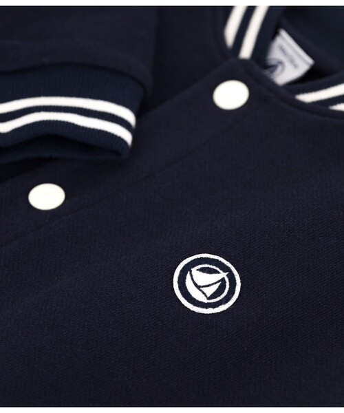 PETIT BATEAU(プチバトー)の「ブルゾン(ブルゾン・キッズ・ネイビー・6YEAR/8YEAR/10YEAR/12YEAR)」の4枚目の写真