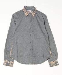 DETAILED CHECK FLANNEL SHIRT