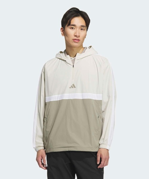 クオータージップ フード プルオーバー 長袖【adidas Golf