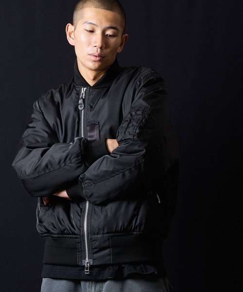 ジャケット・アウター ALPHA INDUSTRIES MA-1 NUMBER NINE NUMBER (N)INE｜PRINTED MA-1 JACKET | Rakuten Fashion(楽天