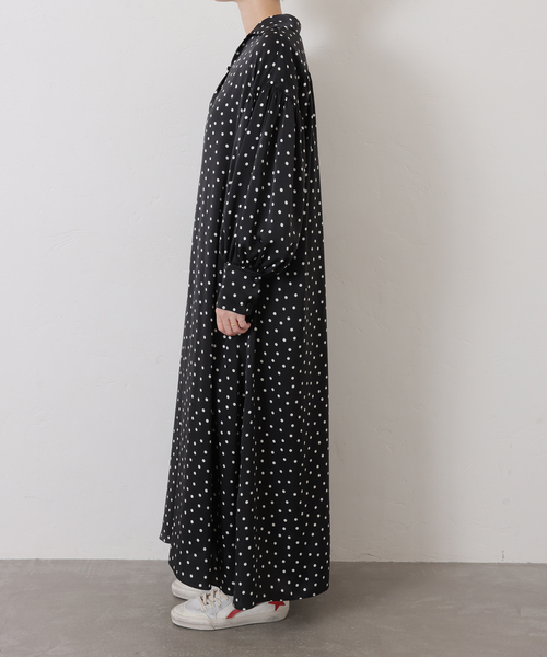 JOURNAL STANDARD LUXE（ジャーナルスタンダード　ラックス）の「ドット プルオーバーワンピース（ワンピース・レディース・ブラック・FREE）」の19枚目の写真