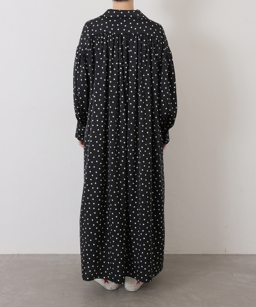 JOURNAL STANDARD LUXE（ジャーナルスタンダード　ラックス）の「ドット プルオーバーワンピース（ワンピース・レディース・ブラック・FREE）」の20枚目の写真