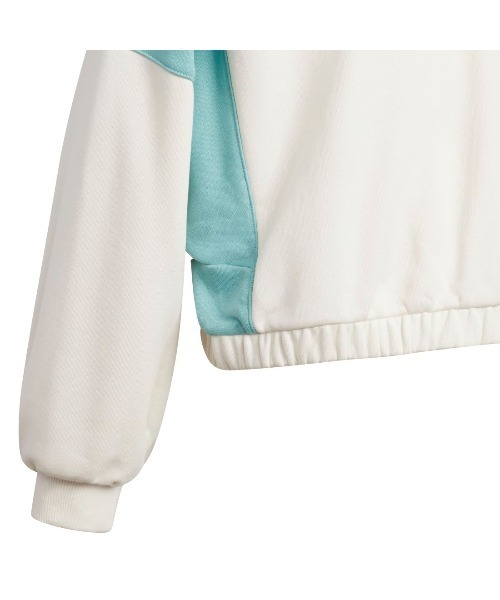 adidas(アディダス)の「アディダス adidas スウェット ルーズフィット クルーネック プルオーバー(スウェット・キッズ・ピンク/ホワイト/ブラック・110cm/120cm/130cm/140cm/150cm/160cm)」の8枚目の写真