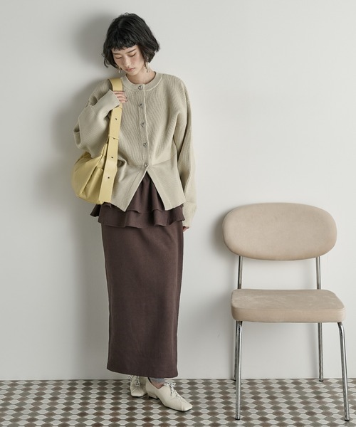 THE YOn（ザヨン）の「フェイクレザーワンショルダーバッグ（ショルダーバッグ・レディース・ブラック/イエロー/ブラウン・FREE）」の13枚目の写真