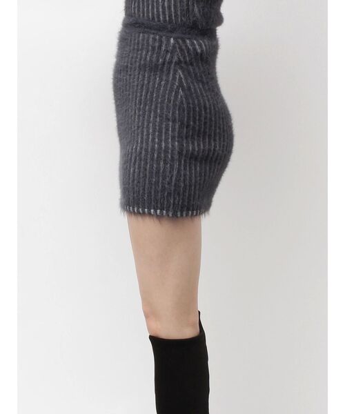 EMODA(エモダ)の「シャギープレーティングポケットスカート(スカート・レディース・ブラウン/ブラック・FREE)」の10枚目の写真