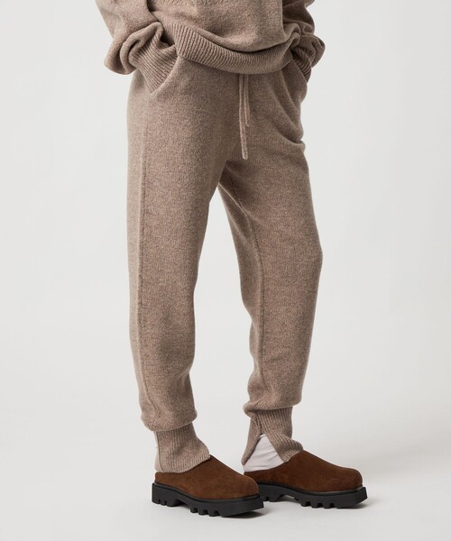 6（ロク）の「＜6(ROKU)＞ニット イージーパンツ（その他パンツ・レディース・ベージュ/グレー系・38/36）」の19枚目の写真