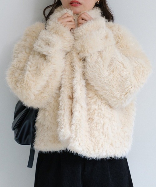 Kastane（カスタネ）の「カールミドルファーコート（その他アウター・レディース・アイボリー/ピンク/ブラウン・FREE）」の16枚目の写真