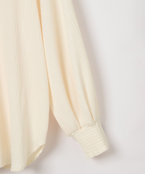 AMERICAN RAG CIE(アメリカンラグシー)の「【AMERICAN RAG CIE】バックオープンブラウス(WOMEN)(シャツ/ブラウス・レディース・ブラック/オフホワイト・FREE)」の9枚目の写真