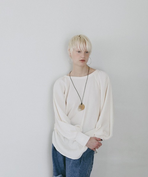 AMERICAN RAG CIE(アメリカンラグシー)の「【AMERICAN RAG CIE】バックオープンブラウス(WOMEN)(シャツ/ブラウス・レディース・ブラック/オフホワイト・FREE)」の16枚目の写真