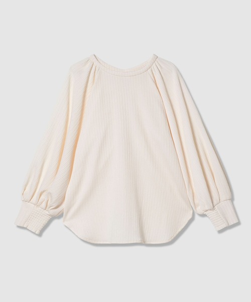 AMERICAN RAG CIE(アメリカンラグシー)の「【AMERICAN RAG CIE】バックオープンブラウス(WOMEN)(シャツ/ブラウス・レディース・ブラック/オフホワイト・FREE)」の13枚目の写真