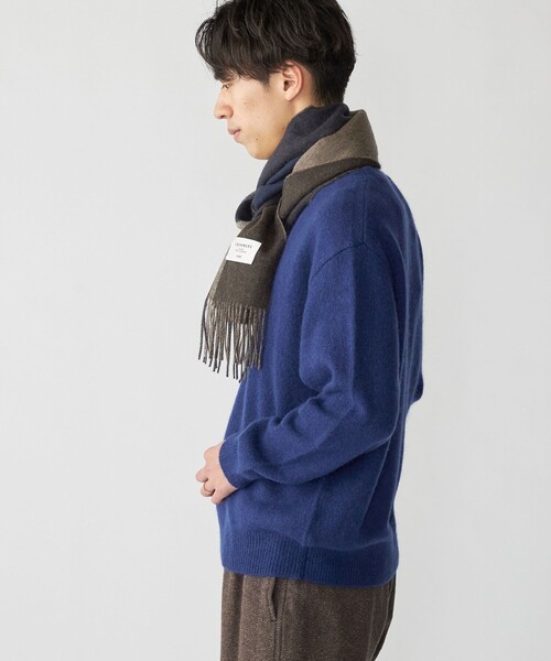 SHIPS: 5ゲージ ヤク ブレンド クルーネック ニット（ニット/セーター