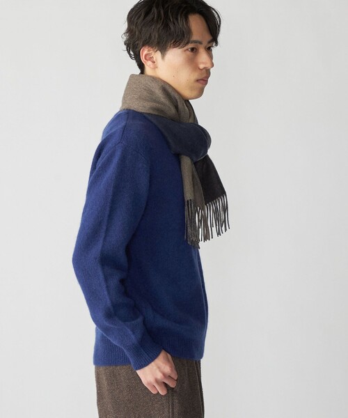 SHIPS（シップス）の「SHIPS: 5ゲージ ヤク ブレンド クルーネック ニット（ニット/セーター・メンズ・パープル/ダークグレー/コバルトブルー/レッド/ライトグリーン/キャメル・SMALL/MEDIUM/LARGE/X-LARGE）」の7枚目の写真