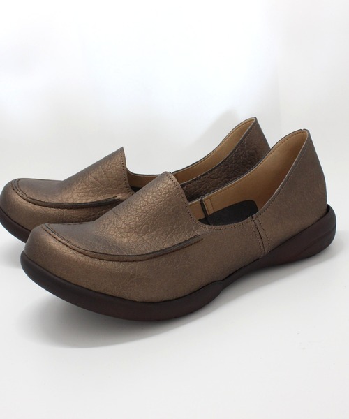 Re:getA(リゲッタ)の「Re:getA リゲッタ R-302 ドライビングローファー(ローファー・レディース・シャンパン/ブラウン/キャメル/レッド系その他/ブラック/アイボリー・22cm/23cm/25cm/24cm)」の7枚目の写真