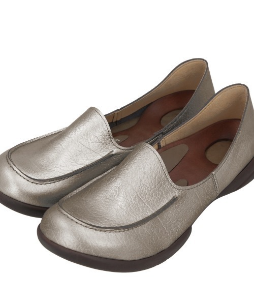 Re:getA(リゲッタ)の「Re:getA リゲッタ R-302 ドライビングローファー(ローファー・レディース・シャンパン/ブラウン/キャメル/レッド系その他/ブラック/アイボリー・22cm/23cm/25cm/24cm)」の19枚目の写真
