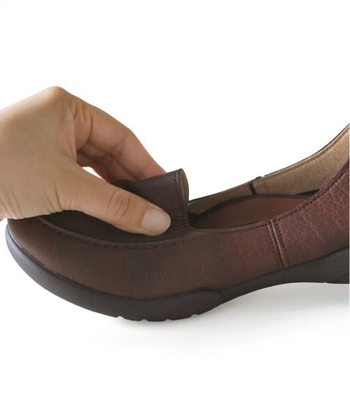 Re:getA(リゲッタ)の「Re:getA リゲッタ R-302 ドライビングローファー(ローファー・レディース・シャンパン/ブラウン/キャメル/レッド系その他/ブラック/アイボリー・22cm/23cm/25cm/24cm)」の21枚目の写真