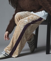 クラッシュベロア サイドライン トラックパンツ / Crash Velour Side-Line Pants