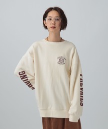 LEPSIM | アソートロゴBIG裏毛プルオーバー　603652(スウェット)