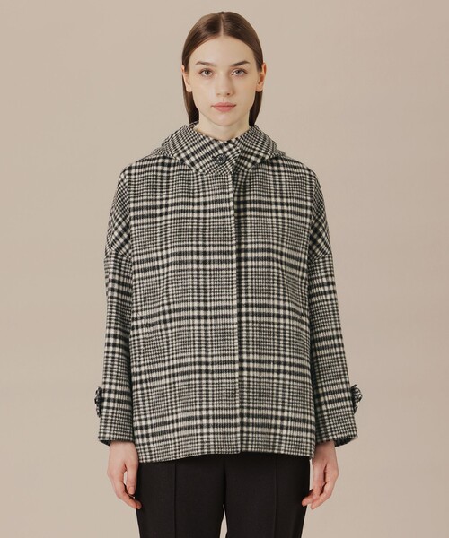 MACKINTOSH LONDON(マッキントッシュ ロンドン)の「【Precious12月号】【ROSLEY/ロズリー】ぺコラムビーバーフーデッドコート(ピーコート・レディース・ネイビー/グレー系その他2・38)」の10枚目の写真