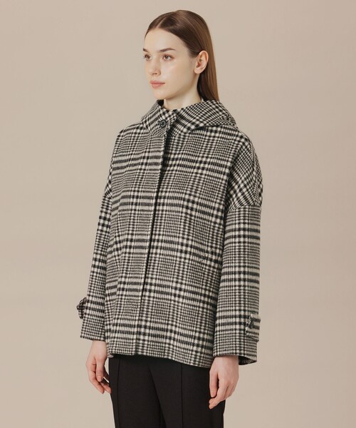 MACKINTOSH LONDON(マッキントッシュ ロンドン)の「【Precious12月号】【ROSLEY/ロズリー】ぺコラムビーバーフーデッドコート(ピーコート・レディース・ネイビー/グレー系その他2・38)」の11枚目の写真