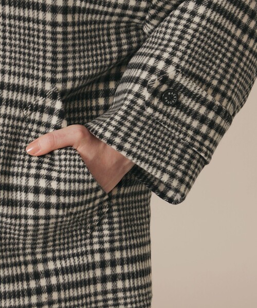 MACKINTOSH LONDON(マッキントッシュ ロンドン)の「【Precious12月号】【ROSLEY/ロズリー】ぺコラムビーバーフーデッドコート(ピーコート・レディース・ネイビー/グレー系その他2・38)」の13枚目の写真