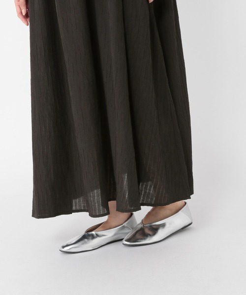 studio CLIP（スタディオクリップ）の「ドロストデザインワンピース（ワンピース・レディース・ブラウン/ブラック・FREE）」の17枚目の写真