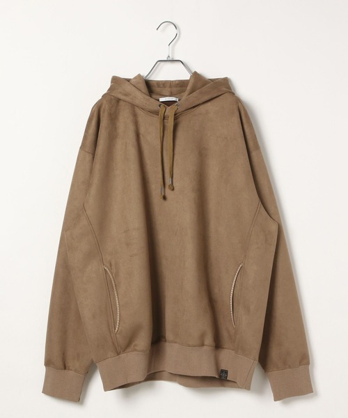 BAYFLOW（ベイフロー）の「スウェードライクポンチパーカー（Tシャツ/カットソー・メンズ・ブラック/ベージュ/グリーン・MEDIUM/LARGE）」の11枚目の写真