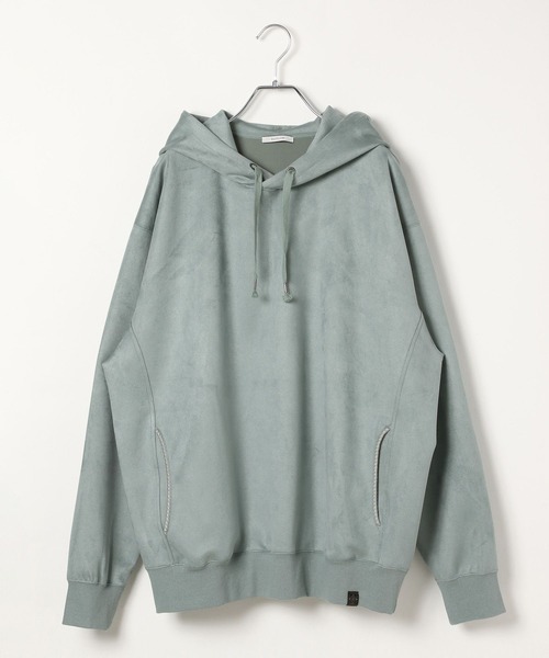 BAYFLOW（ベイフロー）の「スウェードライクポンチパーカー（Tシャツ/カットソー・メンズ・ブラック/ベージュ/グリーン・MEDIUM/LARGE）」の17枚目の写真