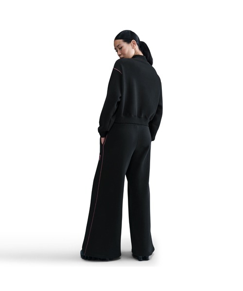 NIKE（ナイキ）の「NIKE/ナイキ W NSW PHNX FLC MOCK NECK（スウェット・レディース・ブラック/グレー/チャコールグレー・S/M/L/XL）」の10枚目の写真