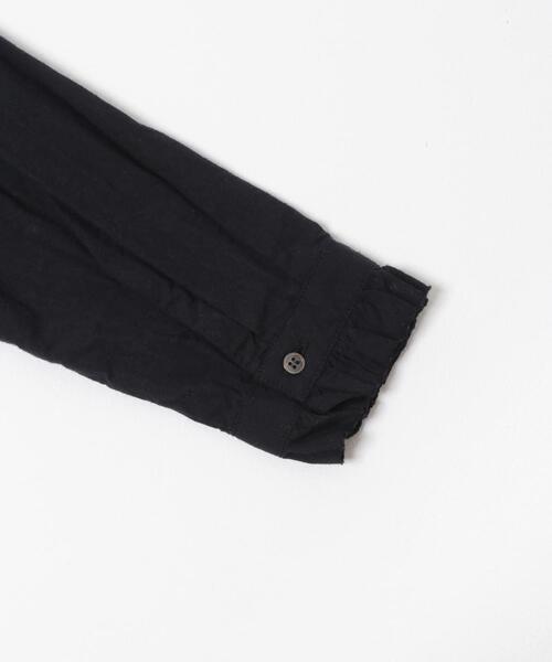 コットンシルクフリルブラウス（シャツ/ブラウス）｜かぐれ（カグレ