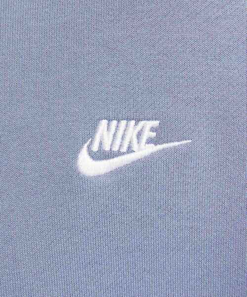 NIKE(ナイキ)の「ナイキ クラブ フリース メンズ オーバーサイズド フレンチ テリー プルオーバー パーカー / Nike Club Fleece Men's Oversized French Terry Pullover Hoodie HJ1817-499 World Indigo(パーカー・メンズ・ブルー系その他2・M/L/XL/2XL/S)」の4枚目の写真