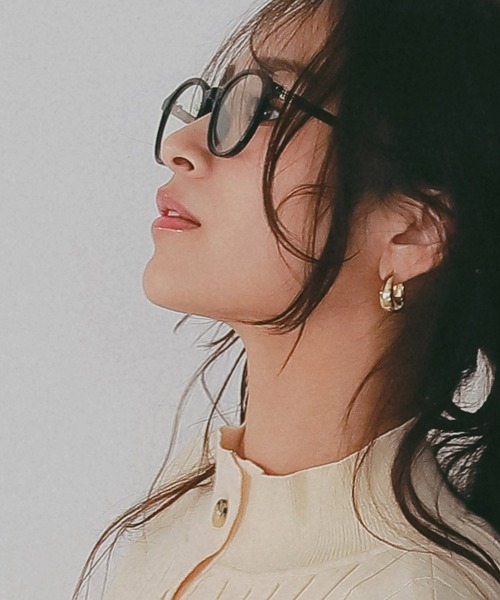 AJUGA.（アジュガ）の「クレッシェンドフープピアス（ピアス（両耳用）・レディース・シルバー/ゴールド・ONE SIZE）」の18枚目の写真