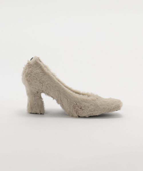 AP STUDIO（エーピーストゥディオ）の「【NODALETO/ノダレト】fur pumps（パンプス・レディース・ベージュ・36/37/38）」の10枚目の写真