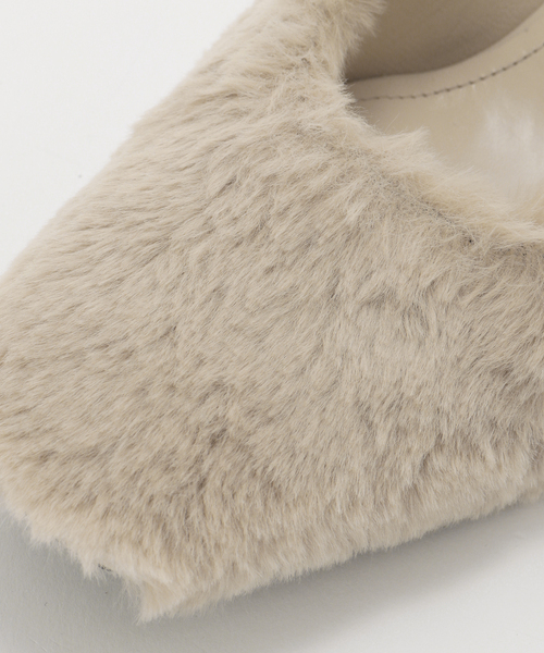AP STUDIO（エーピーストゥディオ）の「【NODALETO/ノダレト】fur pumps（パンプス・レディース・ベージュ・36/37/38）」の14枚目の写真