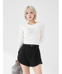 Darich | シャイニーDDロゴコンパクトロングTシャツ(Tシャツ/カットソー)