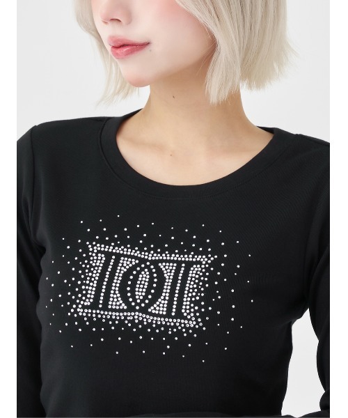 シャイニーDDロゴコンパクトロングTシャツ（Tシャツ/カットソー