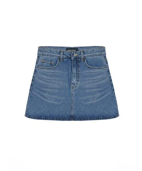NICK&NICOLE(ニックアンドニコール)の「WASHING DENIM MINI SKIRT_BLUE(スカート・レディース・その他・MEDIUM/SMALL/LARGE)」の6枚目の写真