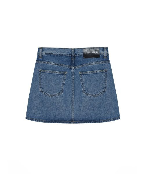 NICK&NICOLE(ニックアンドニコール)の「WASHING DENIM MINI SKIRT_BLUE(スカート・レディース・その他・MEDIUM/SMALL/LARGE)」の7枚目の写真