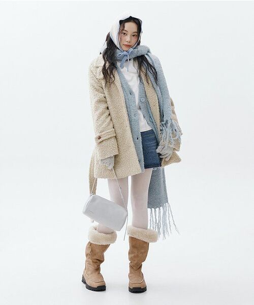 NICK&NICOLE(ニックアンドニコール)の「WASHING DENIM MINI SKIRT_BLUE(スカート・レディース・その他・MEDIUM/SMALL/LARGE)」の8枚目の写真