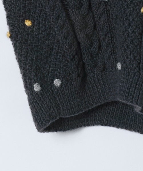 eL（エル）の「【eL】Nepal Hand Knit Skipper Pullover/491272（ニット/セーター・レディース・グレー/ネイビー・FREE）」の17枚目の写真