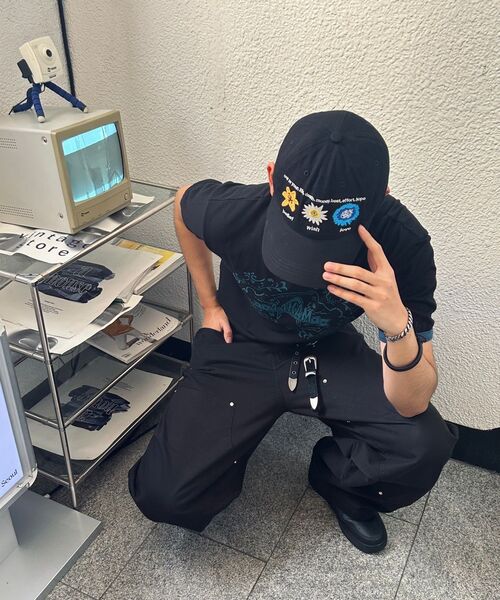 AAKAM(アーカム)の「Stamp Printed Ringer Top (Black)(Tシャツ/カットソー・レディース・その他・1/2)」の13枚目の写真