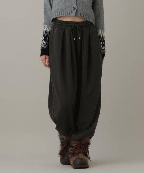 3.3 Field Trip (3.3フィールドトリップ)の「3.3 Field Trip/ルーズバレルスウエットパンツ(スウェットパンツ・レディース・ブラック/グレー/ブラウン・FREE)」の15枚目の写真