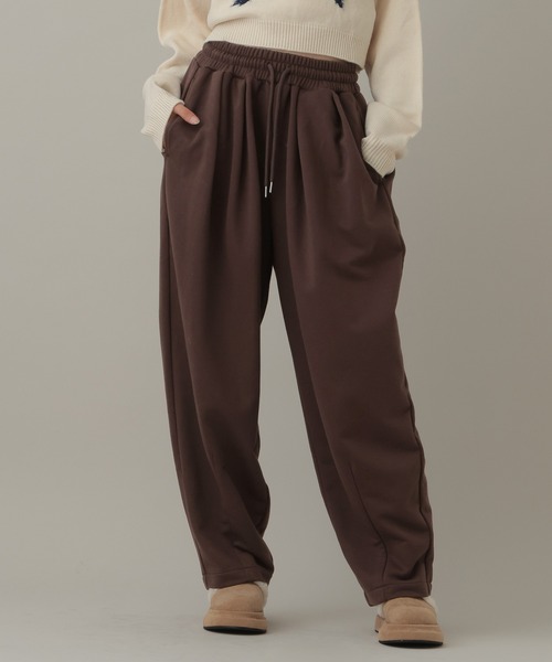 3.3 Field Trip (3.3フィールドトリップ)の「3.3 Field Trip/ルーズバレルスウエットパンツ(スウェットパンツ・レディース・ブラック/グレー/ブラウン・FREE)」の22枚目の写真