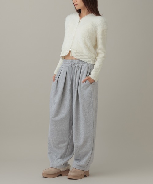 3.3 Field Trip (3.3フィールドトリップ)の「3.3 Field Trip/ルーズバレルスウエットパンツ(スウェットパンツ・レディース・ブラック/グレー/ブラウン・FREE)」の7枚目の写真