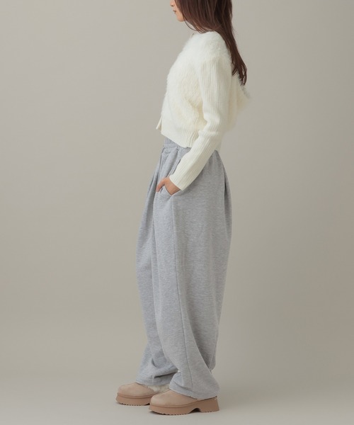 3.3 Field Trip (3.3フィールドトリップ)の「3.3 Field Trip/ルーズバレルスウエットパンツ(スウェットパンツ・レディース・ブラック/グレー/ブラウン・FREE)」の8枚目の写真