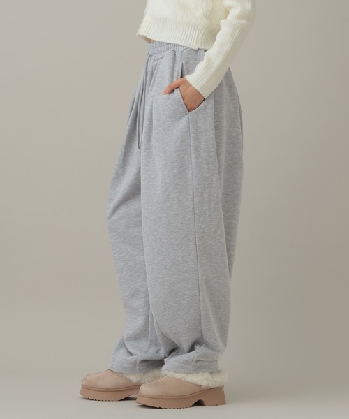 3.3 Field Trip (3.3フィールドトリップ)の「3.3 Field Trip/ルーズバレルスウエットパンツ(スウェットパンツ・レディース・ブラック/グレー/ブラウン・FREE)」の10枚目の写真