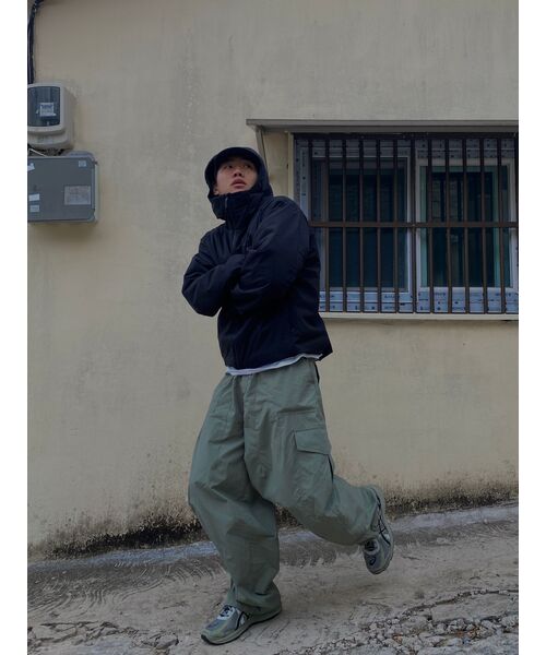 FRIZMWORKS(フリズムワークス)の「NYLON CARGO BALLOON PANTS _ OLIVE(その他パンツ・メンズ・その他・MEDIUM/LARGE/X-LARGE/SMALL)」の8枚目の写真