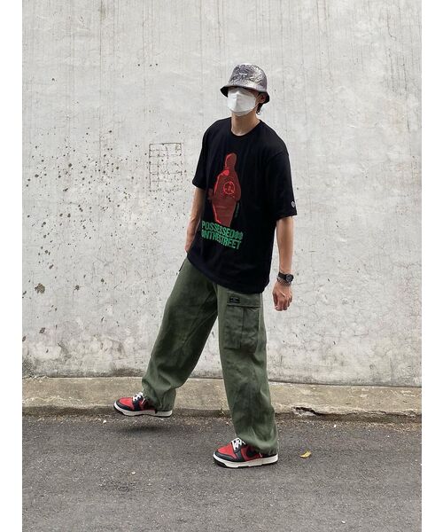 FRIZMWORKS(フリズムワークス)の「NYLON CARGO BALLOON PANTS _ OLIVE(その他パンツ・メンズ・その他・MEDIUM/LARGE/X-LARGE/SMALL)」の11枚目の写真